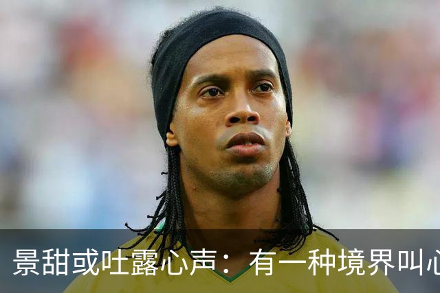 景甜或吐露心声：有一种境界叫心匠自得，心到自然成！