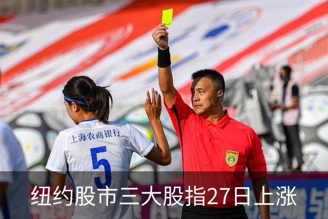 纽约股市三大股指27日上涨